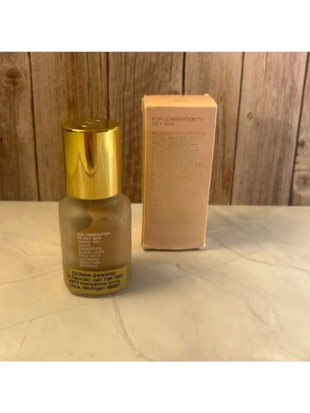 Mary Kay Day Radiance Formula 2 Foundation 1oz Warm Beige Vintage Discontinued